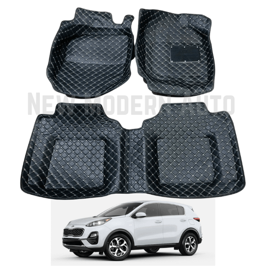 KIA Sportage 6D Floor Mats | 3 Pcs | Soprtage Best Floor Mats | Sportage 6D Floor