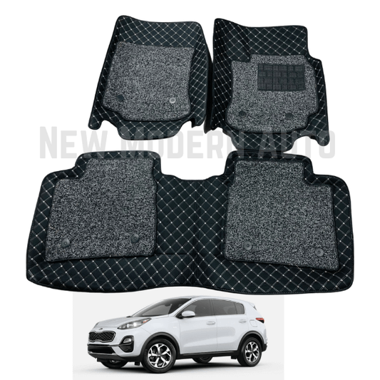 KIA Sportage 8D Floor Mats | 3 Pcs | Sportage Best Floor Mats | Sportage 8D Floor