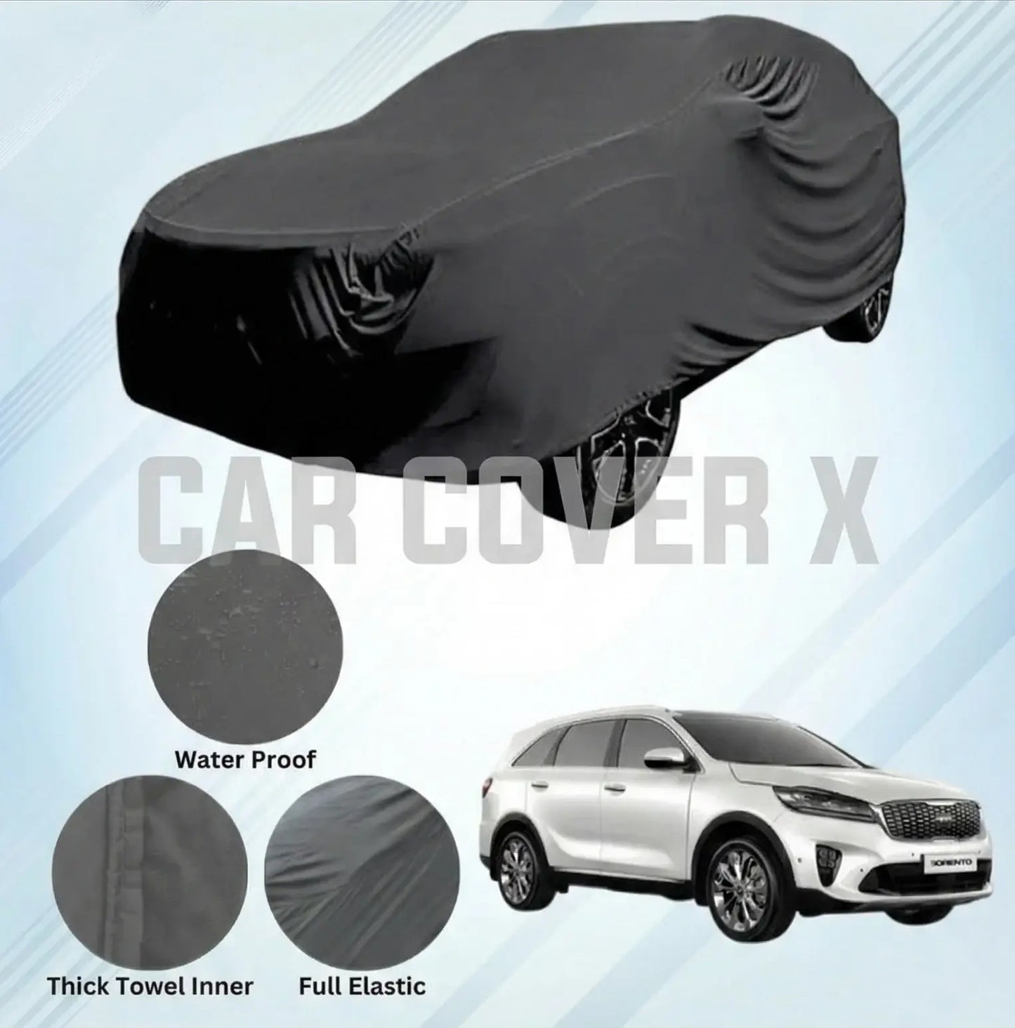 KIA Sorento Microfiber Anti-Scratch Water-Resistant Car Cover
