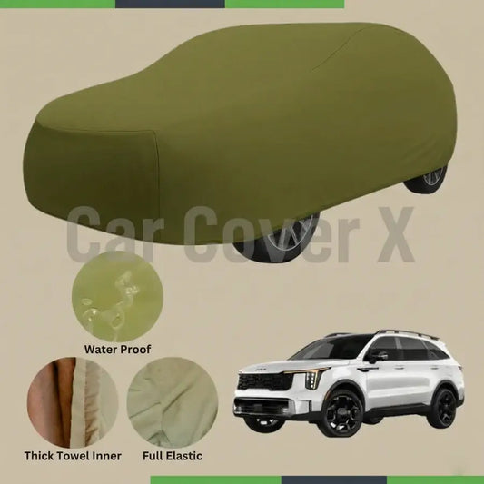 KIA Sorento 2025 Microfiber Anti-Scratch Water-Resistant Car Cover