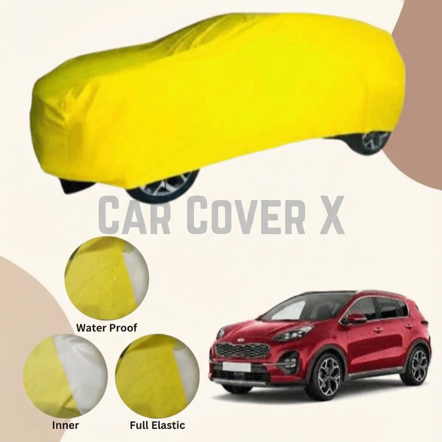 KIA Sportage anti scratch water resistant nylon top cover SUV protection