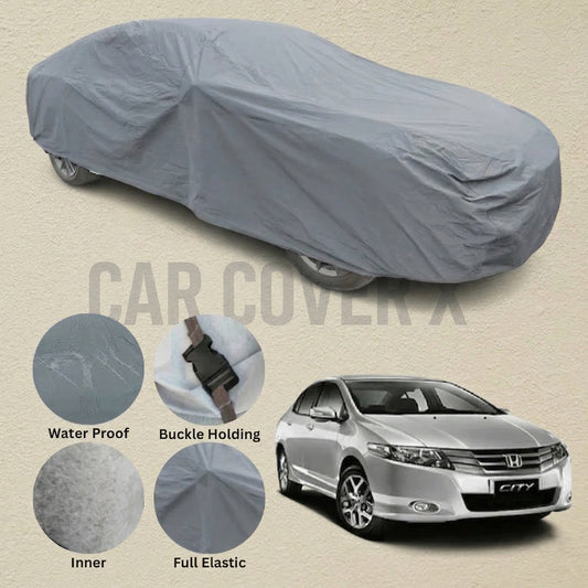 Honda City Anti Scratch Water Resistant PVC Cotton Top Cover | Model 2009 - 2020