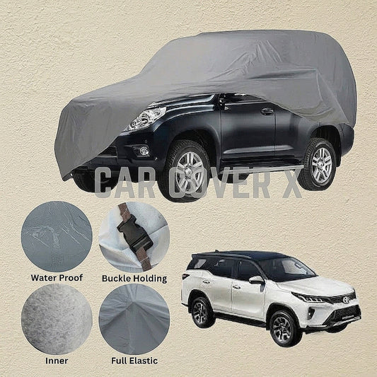 Toyota Fortuner Anti Scratch Water Resistant PVC Cotton Top Cover