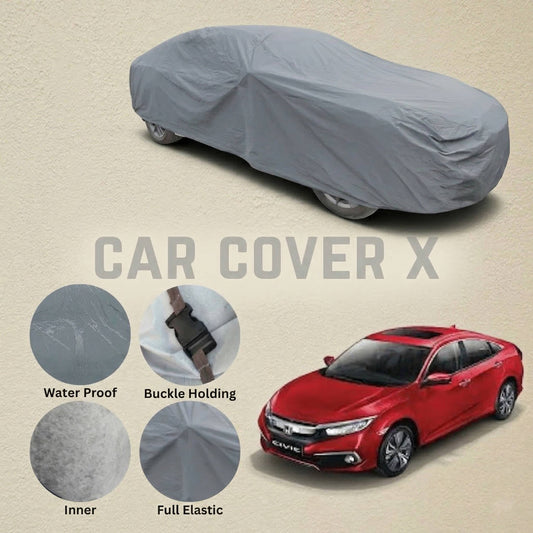 Honda Civic Anti Scratch Water Resistant PVC Cotton Top Cover | Model 2016 - 2021