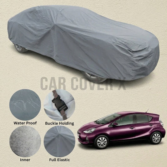 Toyota Aqua Anti Scratch Water Resistant PVC Cotton Top Cover