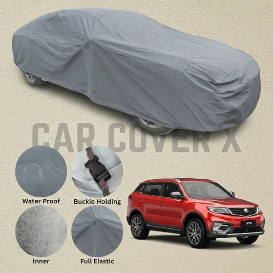 Proton X70 Anti Scratch Water Resistant PVC Cotton Top Cover