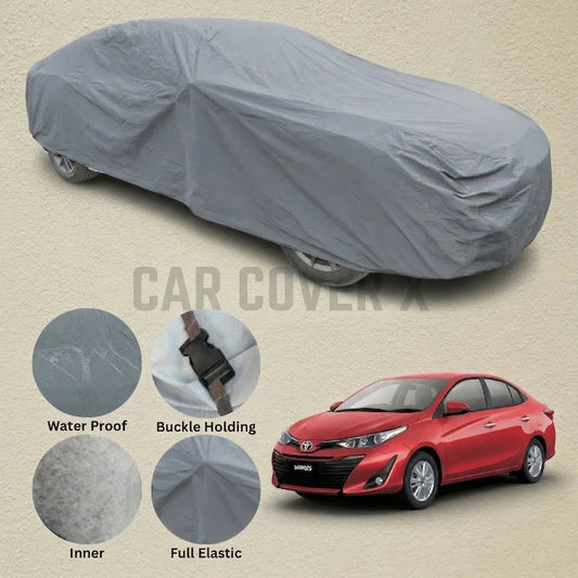 Toyota Yaris Anti Scratch Water Resistant PVC Cotton Top Cover