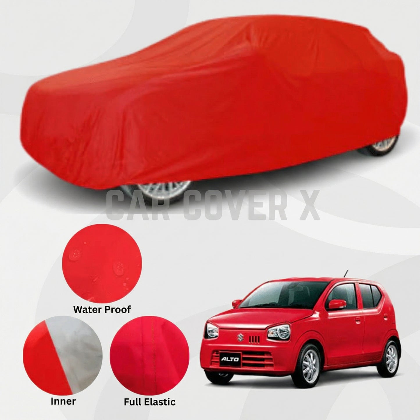 Suzuki New Alto Anti Scratch Water Resistant Neoprene Top Cover