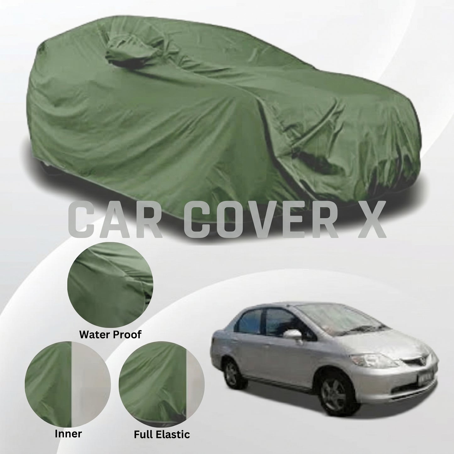 Honda City Anti Scratch Water Resistant Neoprene Top Cover | Model 2003 - 2008