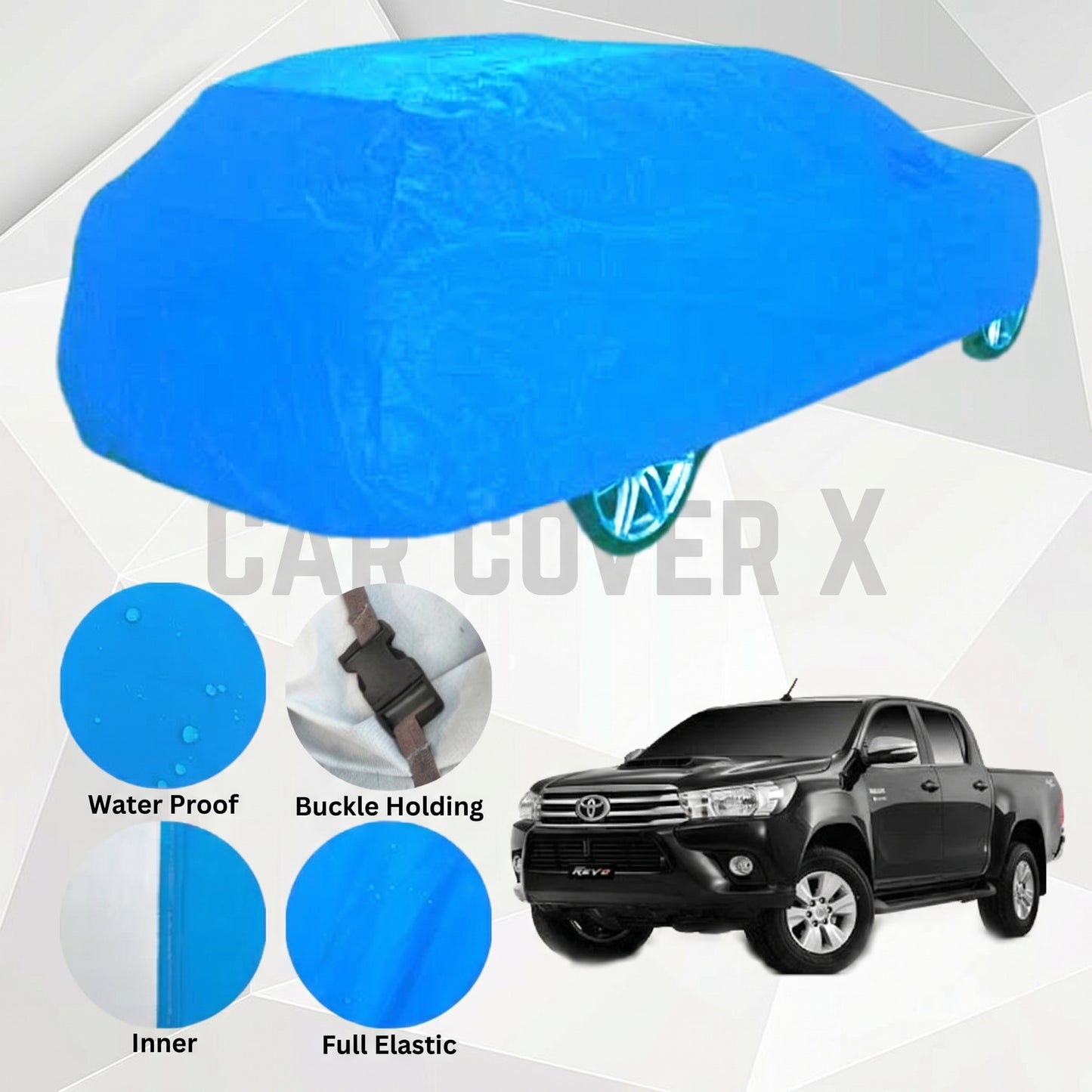 Toyota Vigo Revo Anti Scratch Water Resistant Neoprene Top Cover