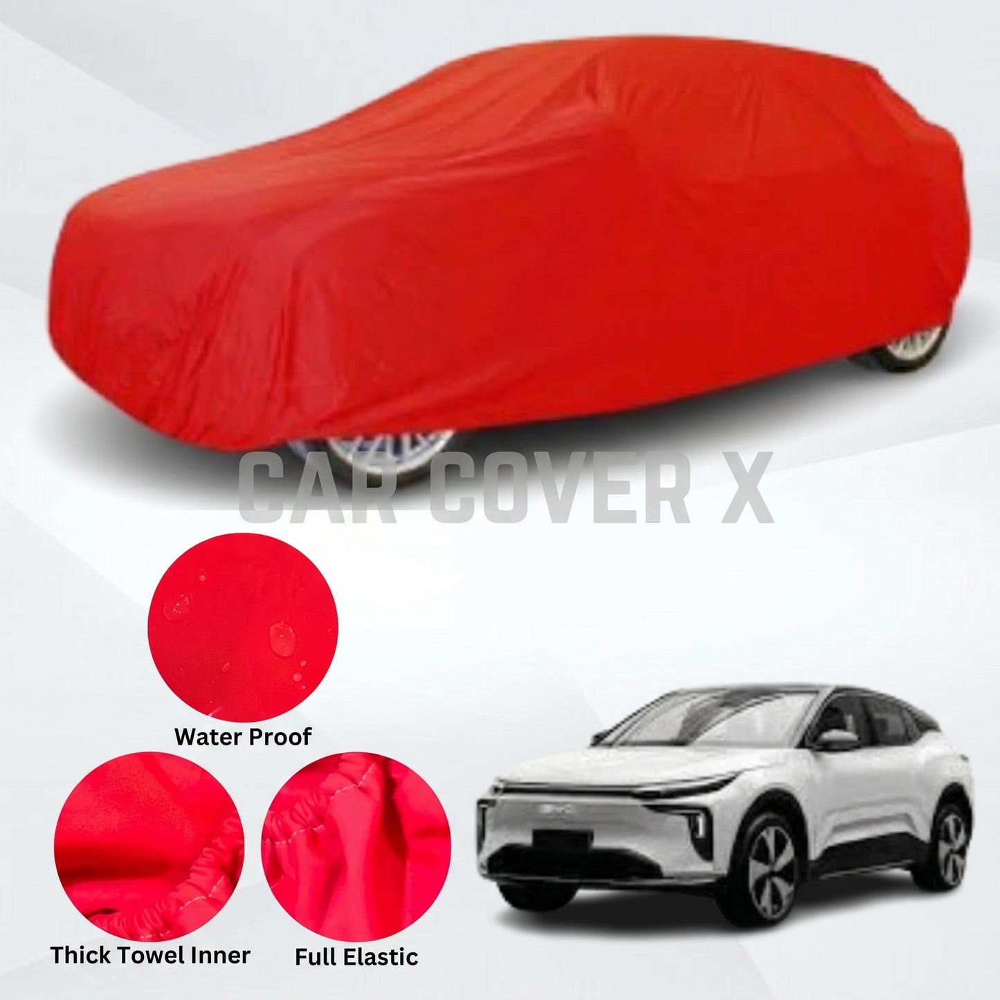 BYD Atto 3 Microfiber Anti Scratch & Anti Swirls Water Resistant Top Cover