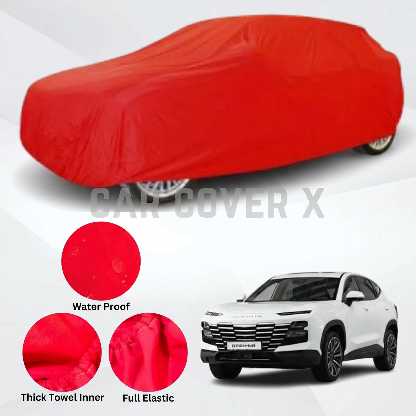 Jetour Dashing Microfiber Anti Scratch & Anti Swirls Water Resistant Top Cover