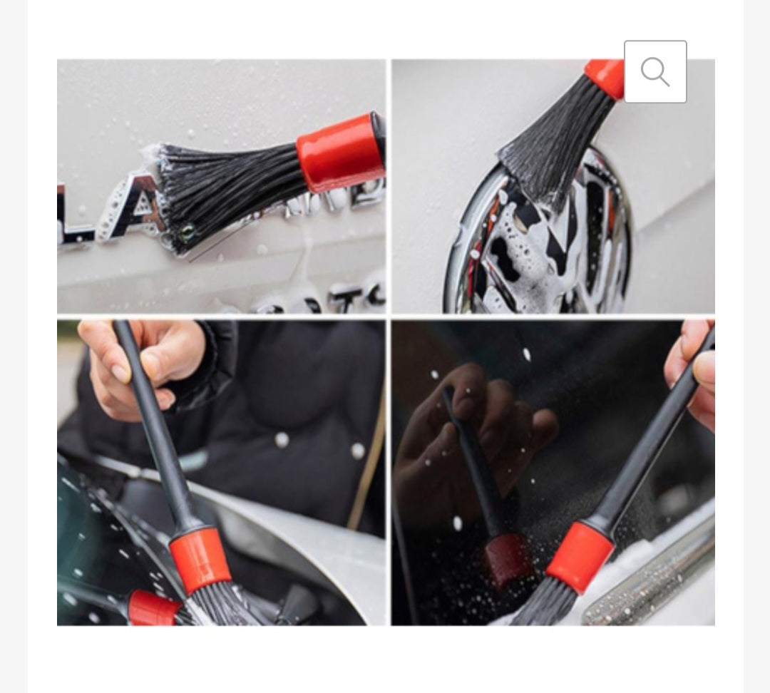 Car Detailing Interior Exterior Cleaning Brush – 5Pcs/set