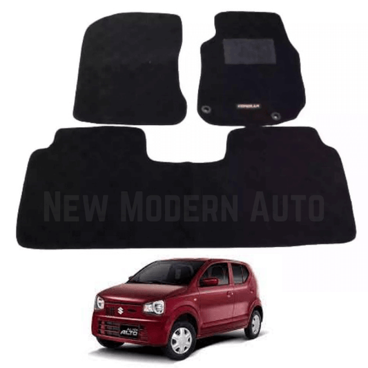 Suzuki Alto Carpet Floor Mats | 3 Pcs | Model 2018-2022 | New Alto Floor Mats