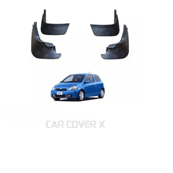 Toyota Vitz Mud Flaps 4 Pieces | Model 2007-2013 | Car Mudguard | Fender Mud Flaps | Splash Guards