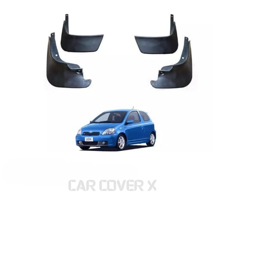 Toyota Vitz Mud Flaps 4 Pieces | Model 2007-2013 | Car Mudguard | Fender Mud Flaps | Splash Guards