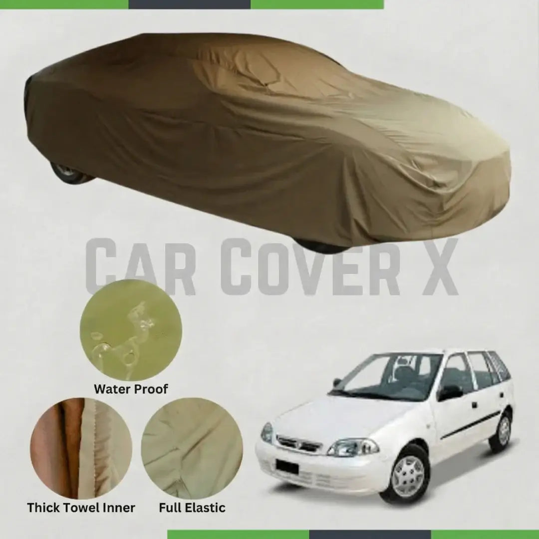 Suzuki Old Cultus Microfiber Anti-Scratch Water-Resistant Car Cover