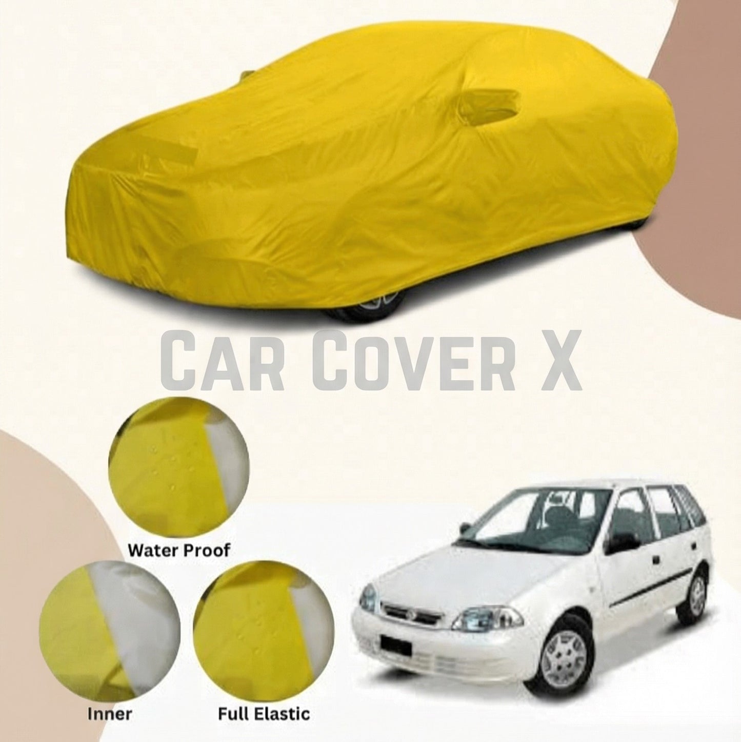 Suzuki Old Cultus anti scratch water resistant nylon top cover hatchback protection