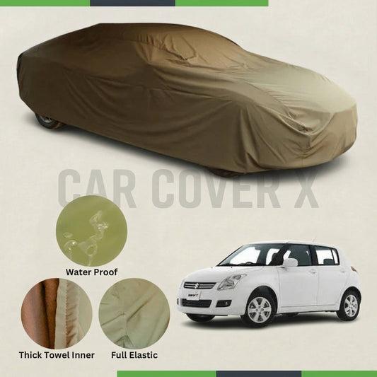 Suzuki Old Swift microfiber anti-scratch waterproof car cover
