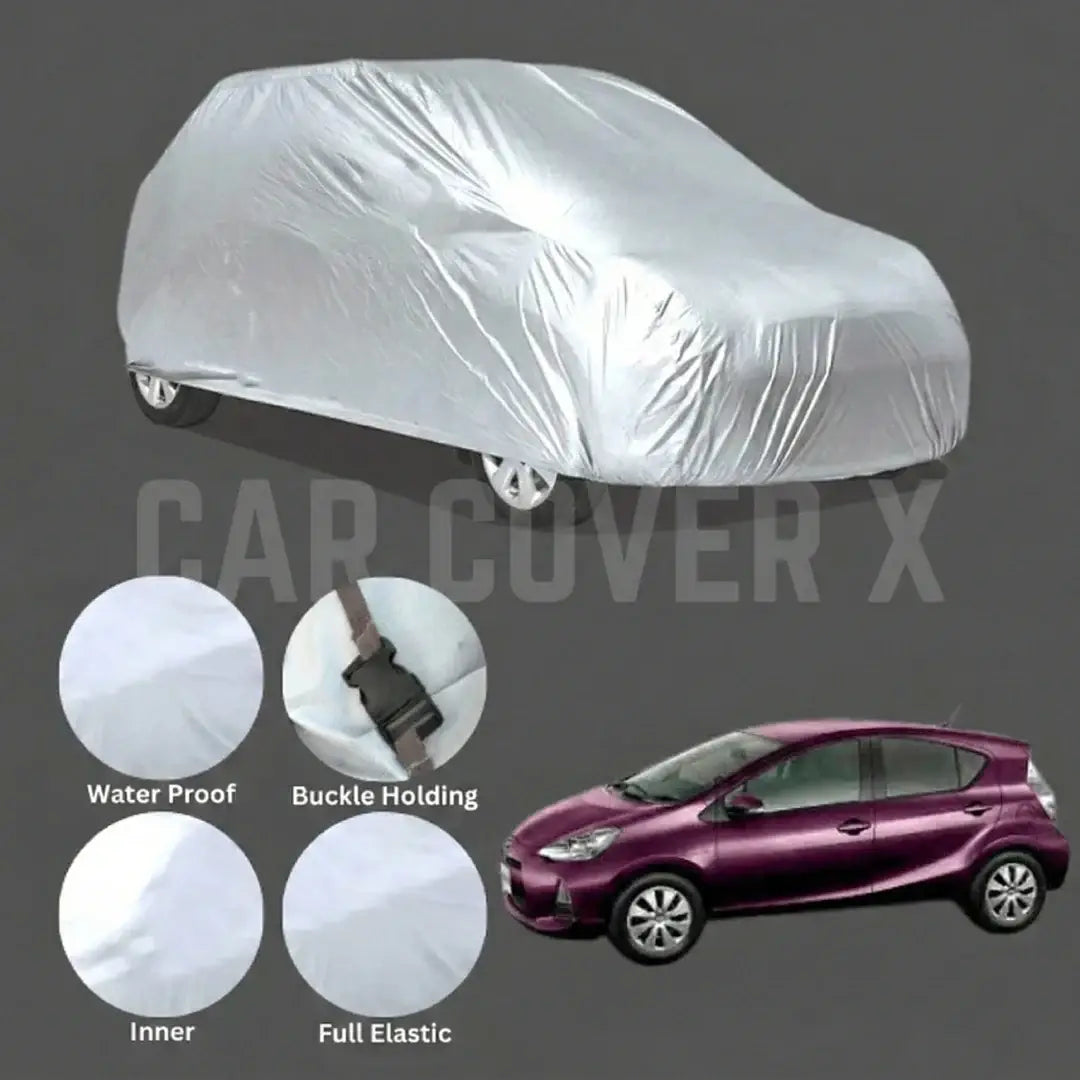 Toyota Aqua water resistant parachute top cover hybrid hatchback protection