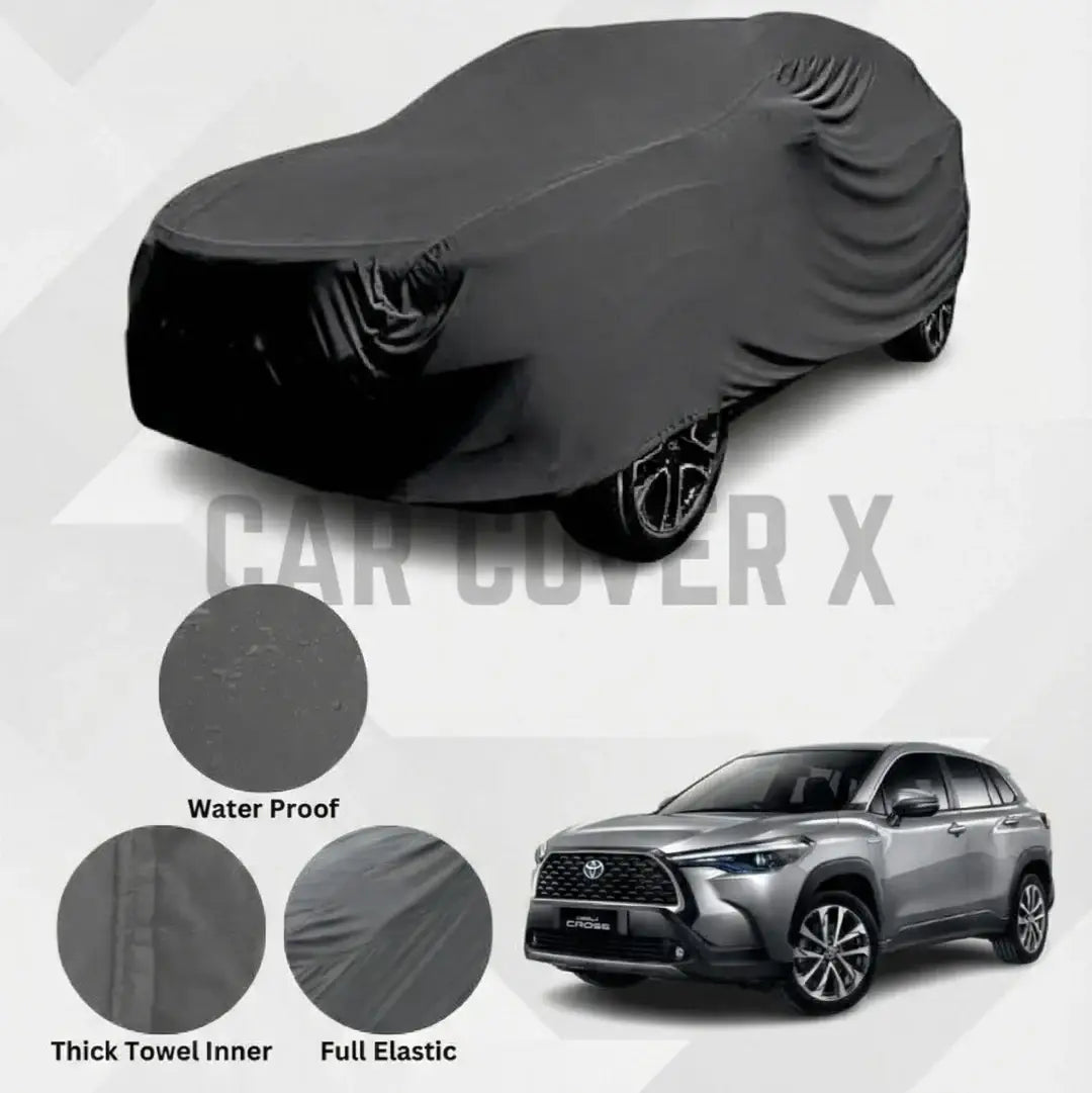 Toyota Corolla Cross neoprene anti-scratch water-resistant car top cover