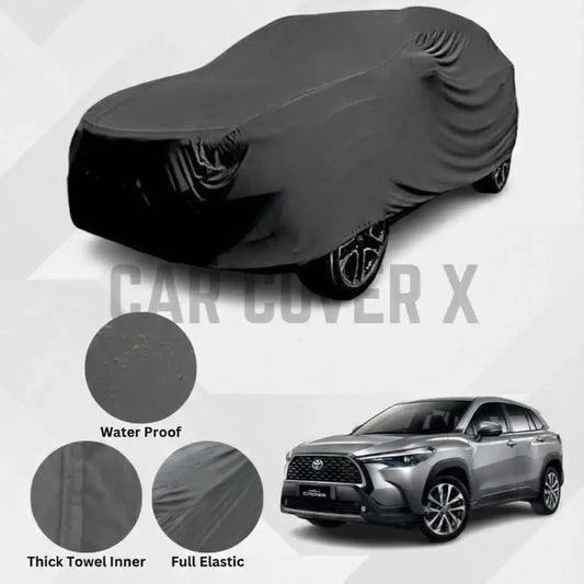 Toyota Corolla Cross neoprene anti-scratch water-resistant car top cover