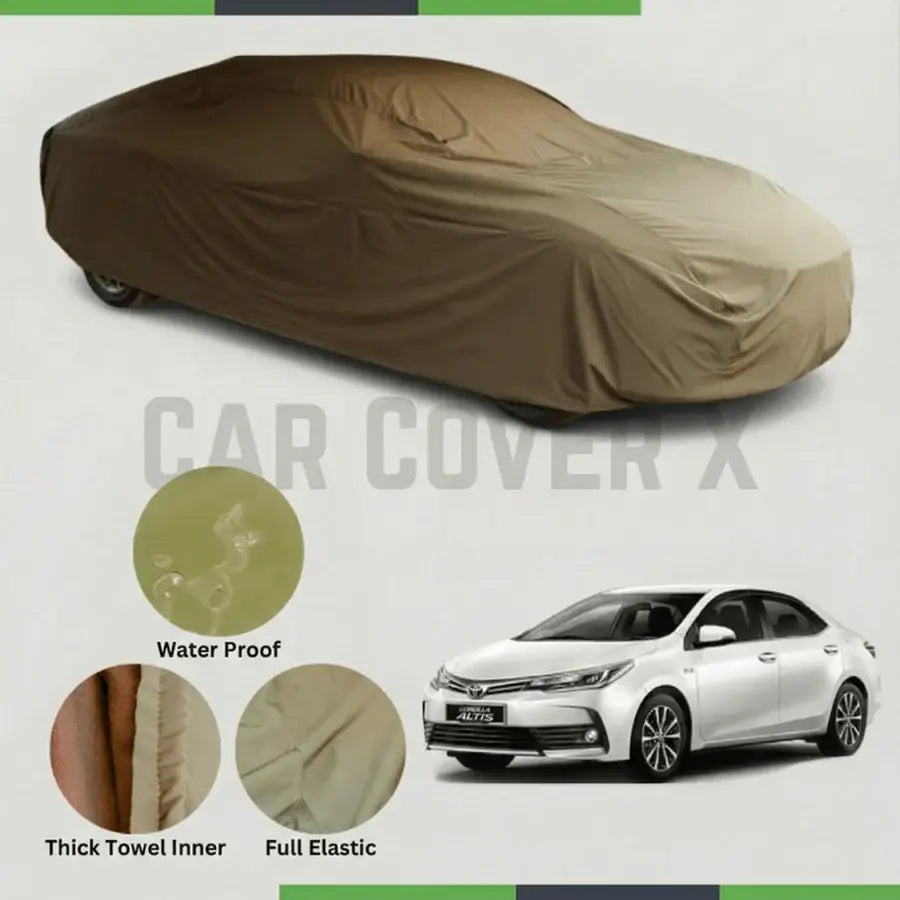 Toyota Corolla microfiber anti scratch water resistant top cover 2015-2025