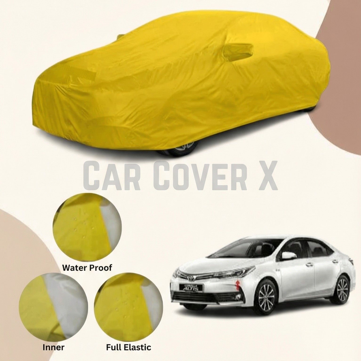 Toyota Corolla anti scratch water resistant nylon top cover 2014-2025 sedan protection