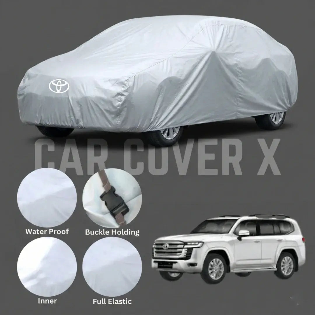 Toyota Land Cruiser water resistant parachute top cover SUV protection