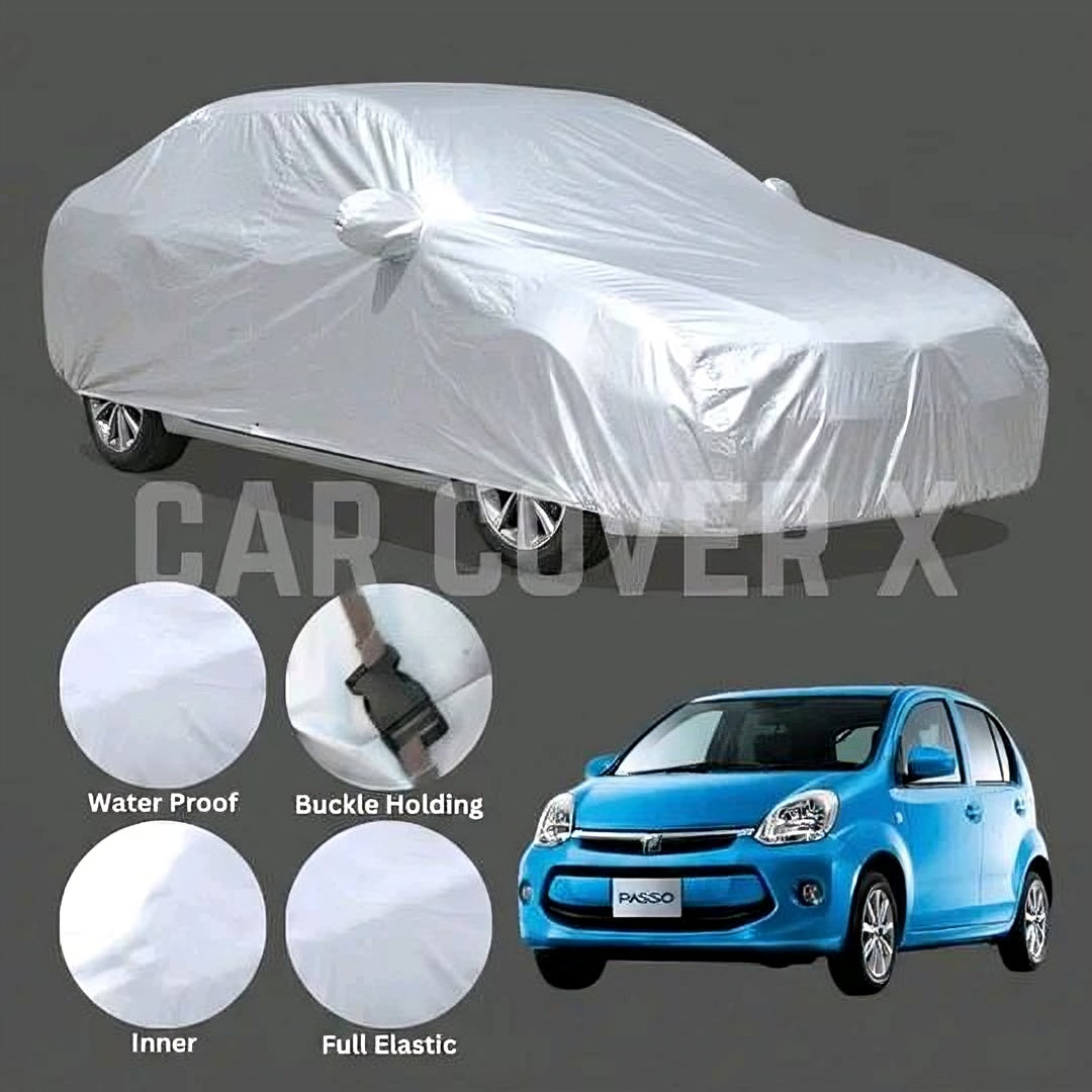 Toyota Passo water resistant parachute top cover car protection