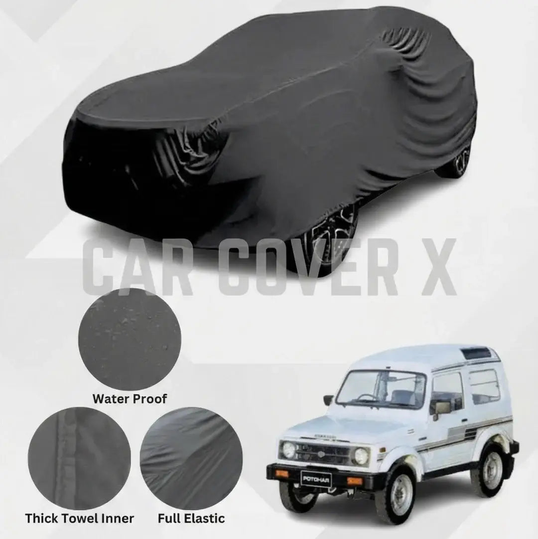 Toyota Potohar Jeep neoprene anti-scratch water-resistant car top cover