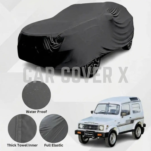 Toyota Potohar Jeep neoprene anti-scratch water-resistant car top cover