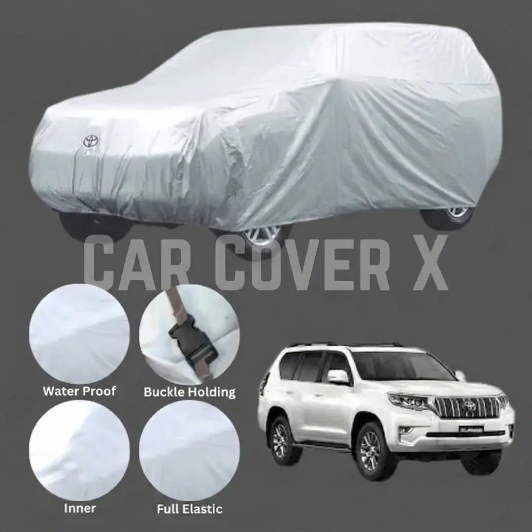Toyota Prado water resistant parachute top cover SUV protection