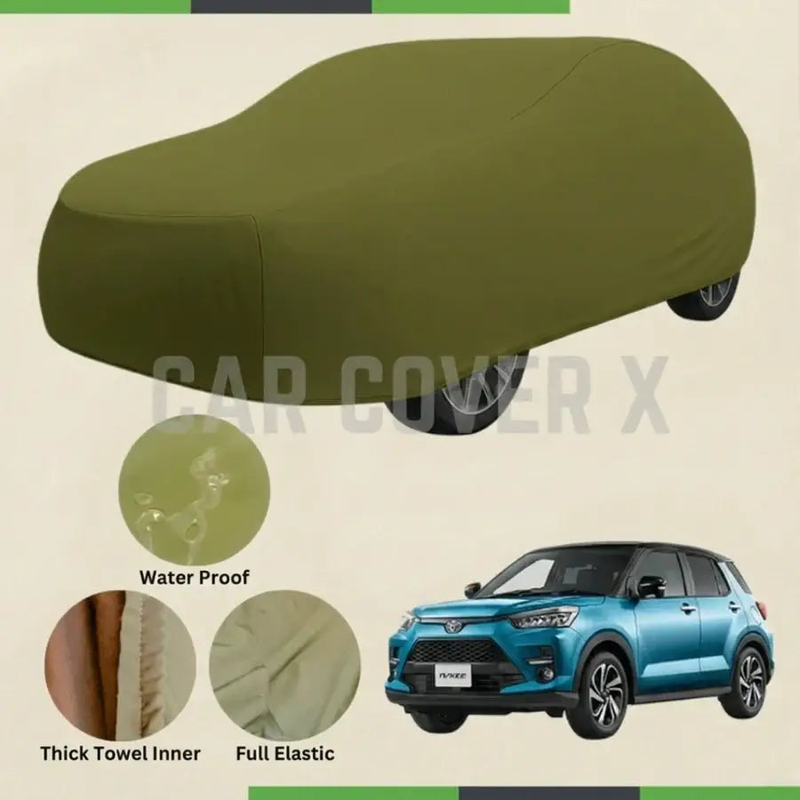 Toyota Raize Microfiber Anti-Scratch Water-Resistant Car Cover