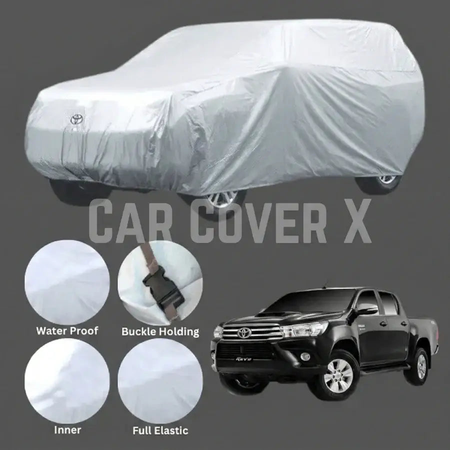 Toyota Vigo Revo water resistant parachute top cover pickup protection