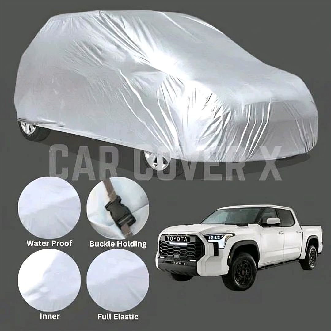 Toyota Tundra water resistant parachute top cover for pickup protection