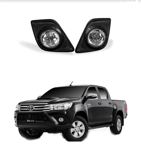 Toyota Vigo Revo DLAA Fog Lamps Bumper Lights with Trim Cover | Vigo Revo Fog Lights