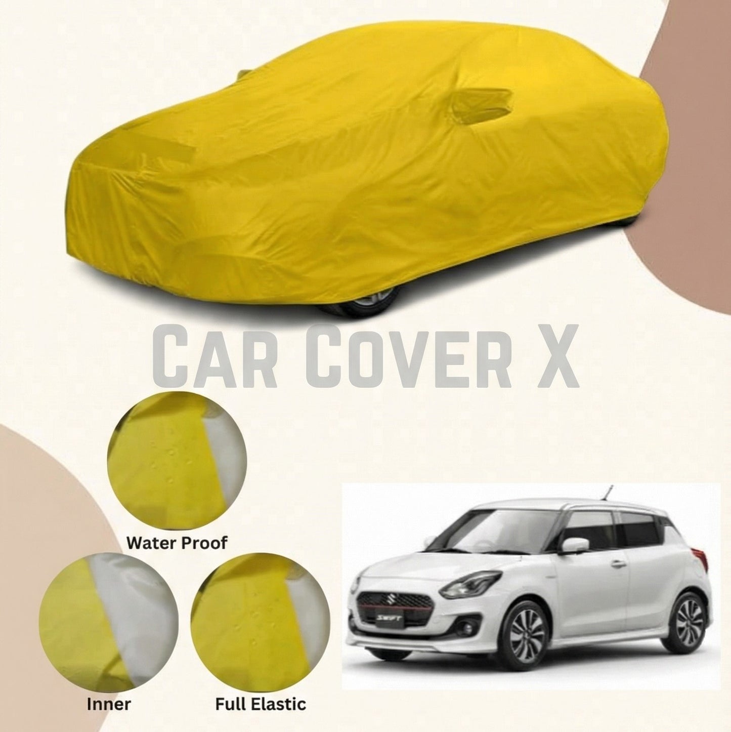 Suzuki New Swift Anti Scratch Water Resistant Nylon Top Cover