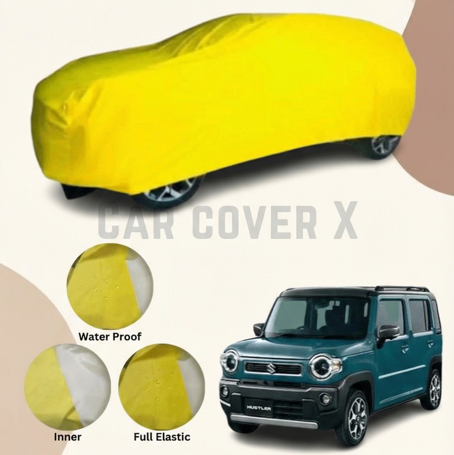 Suzuki Hustler Anti Scratch Water Resistant Nylon Top Cover