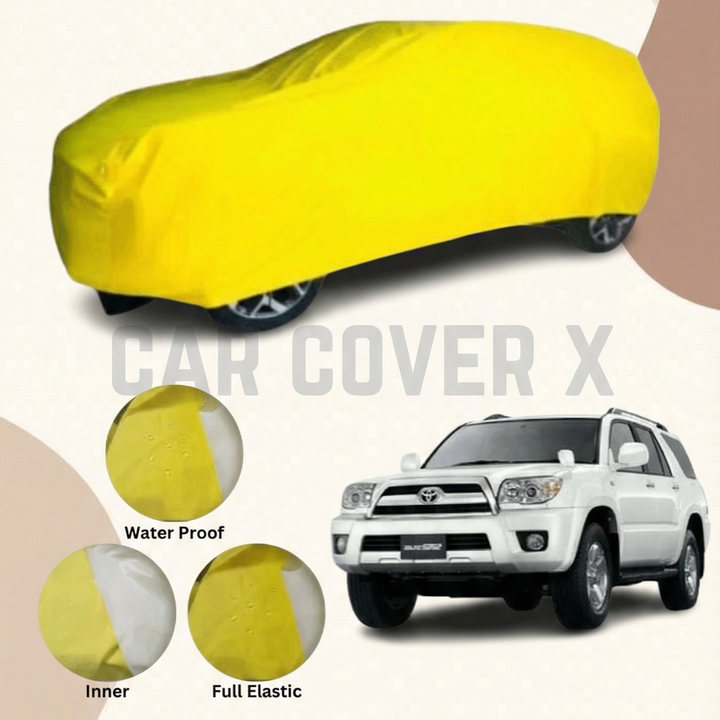 Toyota Hilux Surf Anti Scratch Water Resistant Nylon Top Cover