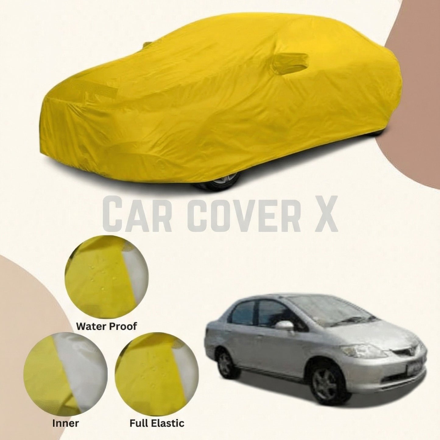 Honda City Anti Scratch Water Resistant Nylon Top Cover | Model 2003 - 2008