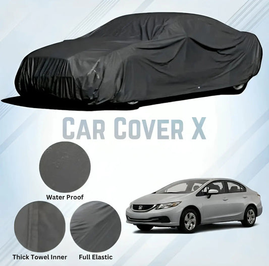 Honda Civic 2013–2026 Microfiber Anti-Scratch & Anti-Swirls Water-Resistant Top Cover