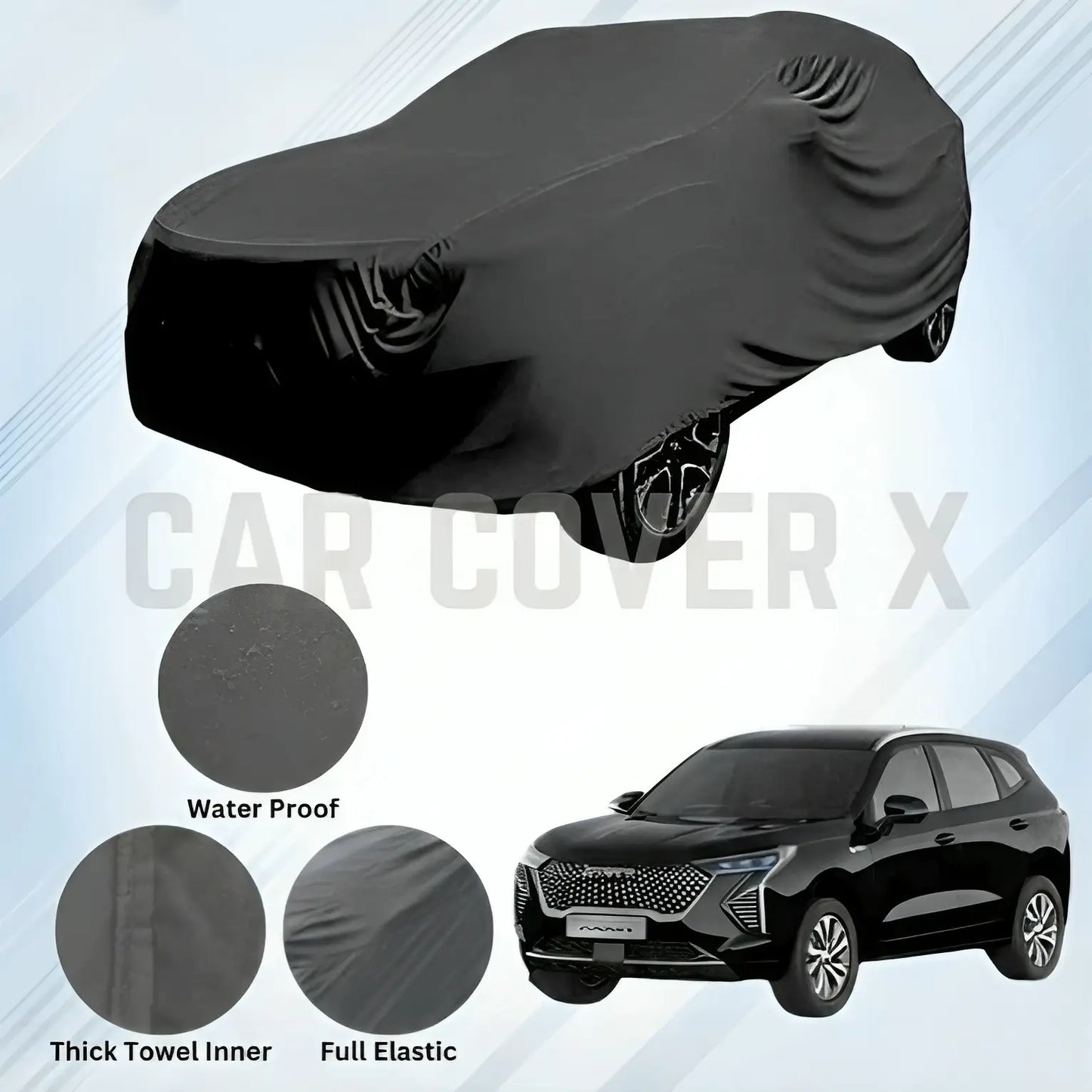 Haval Jolion Microfiber Anti Scratch & Anti Swirls Water Resistant Top Cover