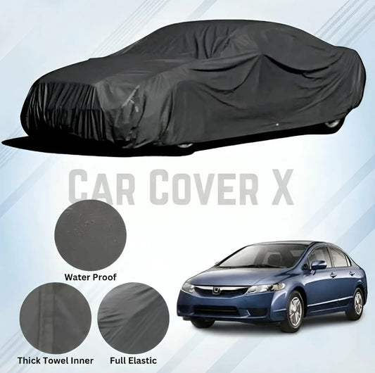 Honda Civic Microfiber Anti Scratch & Anti Swirls Water Resistant Top Cover | Model 2007 - 2026