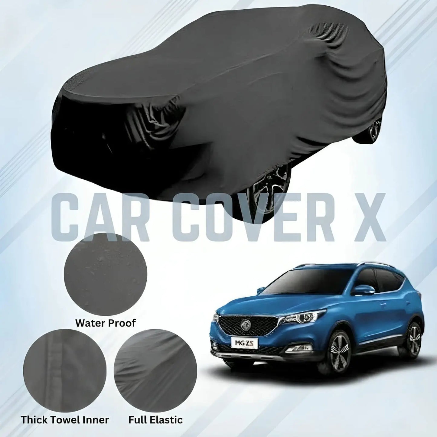 MG ZS Microfiber Anti-Scratch & Anti-Swirls Water-Resistant Top Cover