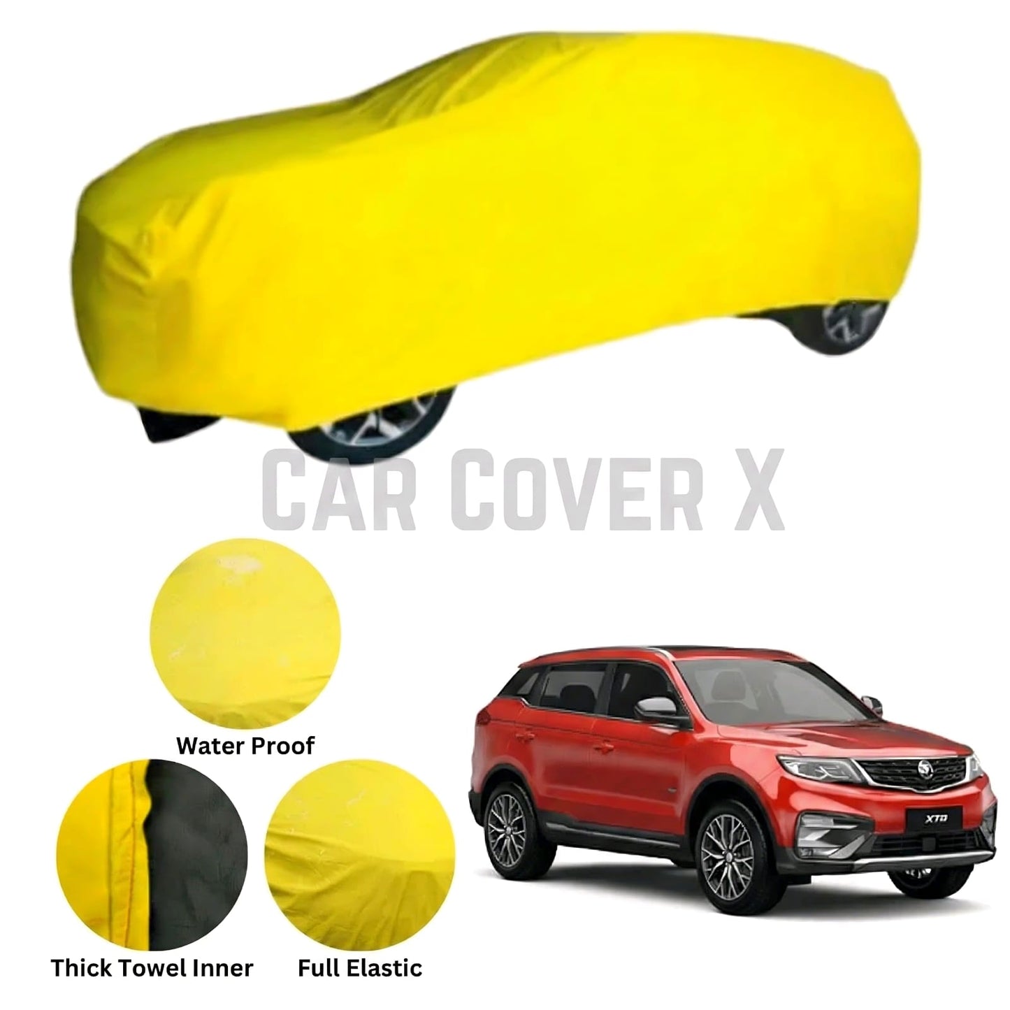 Proton X70 Microfiber Anti Scratch & Anti Swirls Water Resistant Top Cover