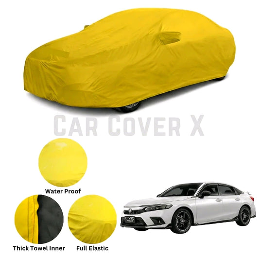 Honda Civic Microfiber Anti Scratch & Anti Swirls Water Resistant Top Cover | Model 2022
