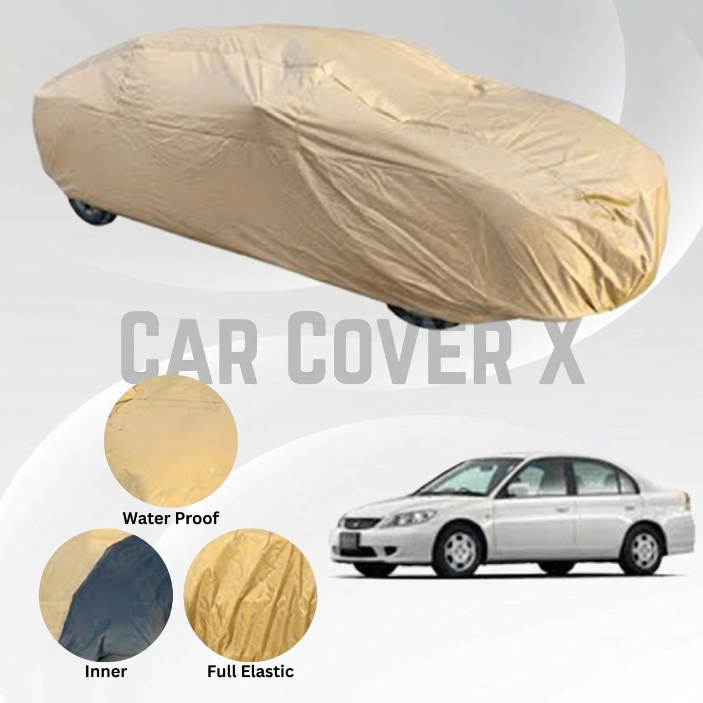 Honda Civic Anti Scratch Water Resistant Nylon Top Cover | Mode 2000 - 2007