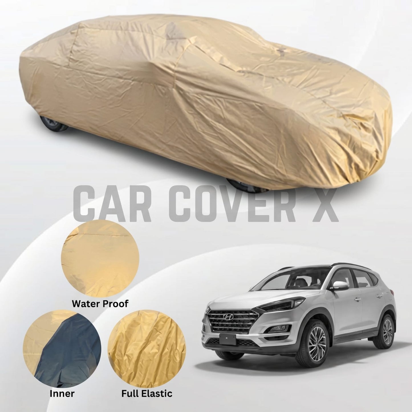 Hyundai Tucson Anti Scratch Water Resistant Nylon Top Cover