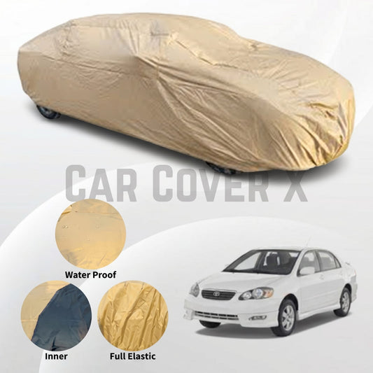 Toyota Corolla Anti Scratch Water Resistant Nylon Top Cover | Model 2002 - 2007